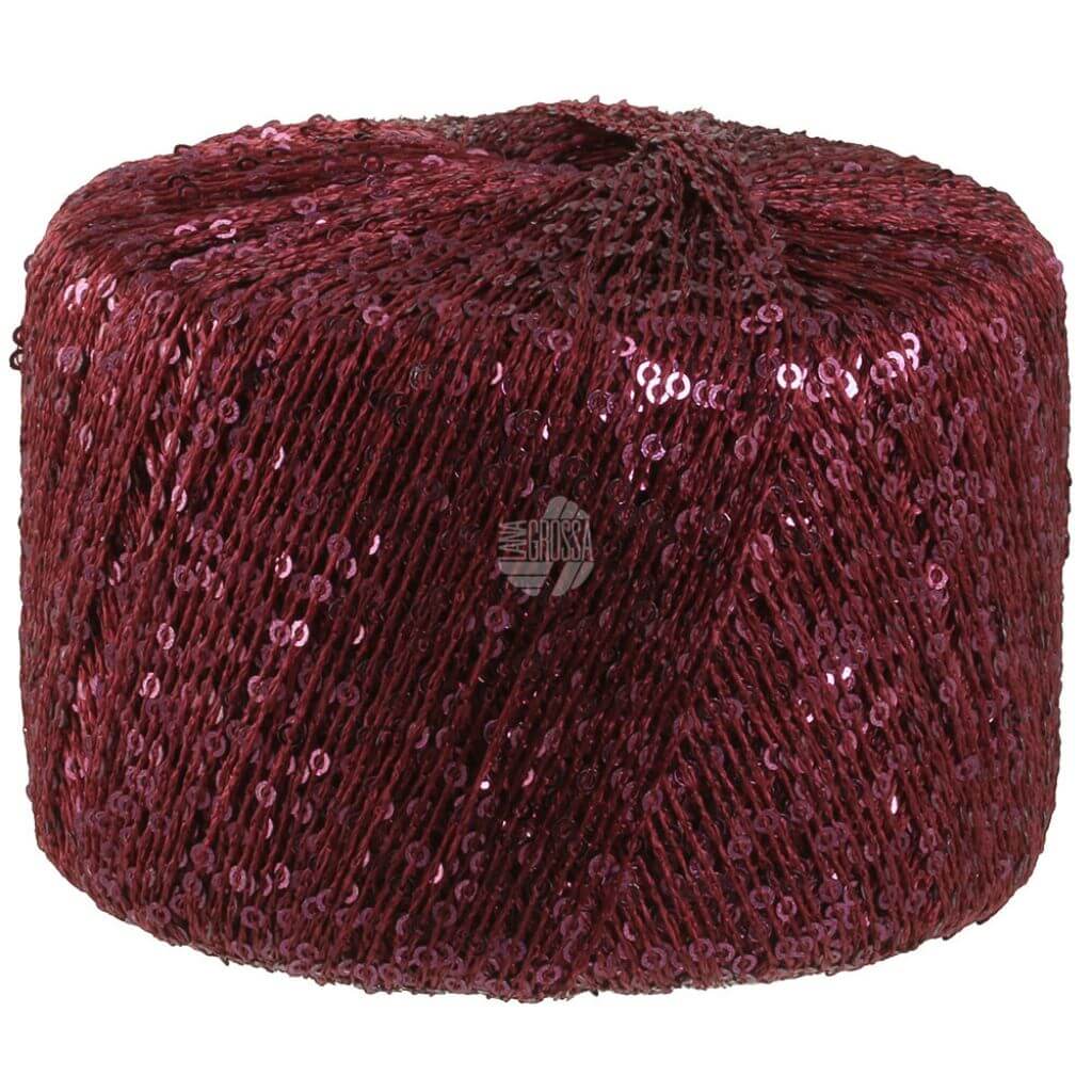 Lana Grossa Glamour, Farbe 9 Bordeaux – Synthetik bei Lieblingsgarn