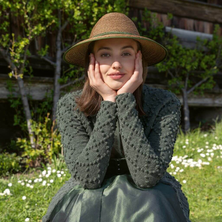 Lana Grossa Pattern Jacke Noppenrautenmuster Strickanlektung - Lana Grossa (Heft) bei bei bei bei bei bei bei Lieblingsgarn
