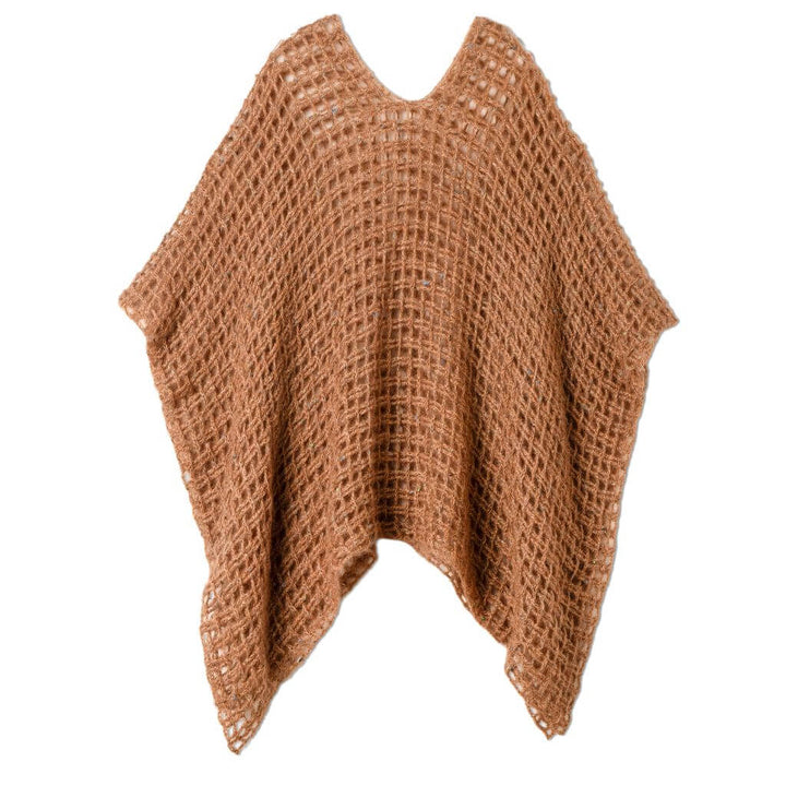 Lana Grossa Pattern Poncho Gittermuster Häkelanleitung - Lana Grossa (Heft) Lieblingsgarn