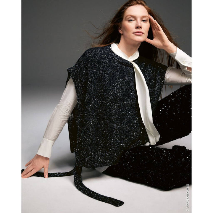 Lana Grossa Pattern Slipover mit Bindebündern Strickanleitung - Lana Grossa (Heft) bei bei bei bei bei bei Lieblingsgarn