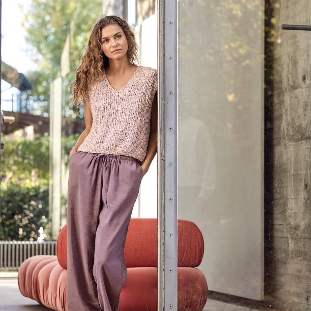 Lana Grossa Pattern Slipover Popcorn Strickanleitung - Lana Grossa (Heft) bei bei bei bei Lieblingsgarn