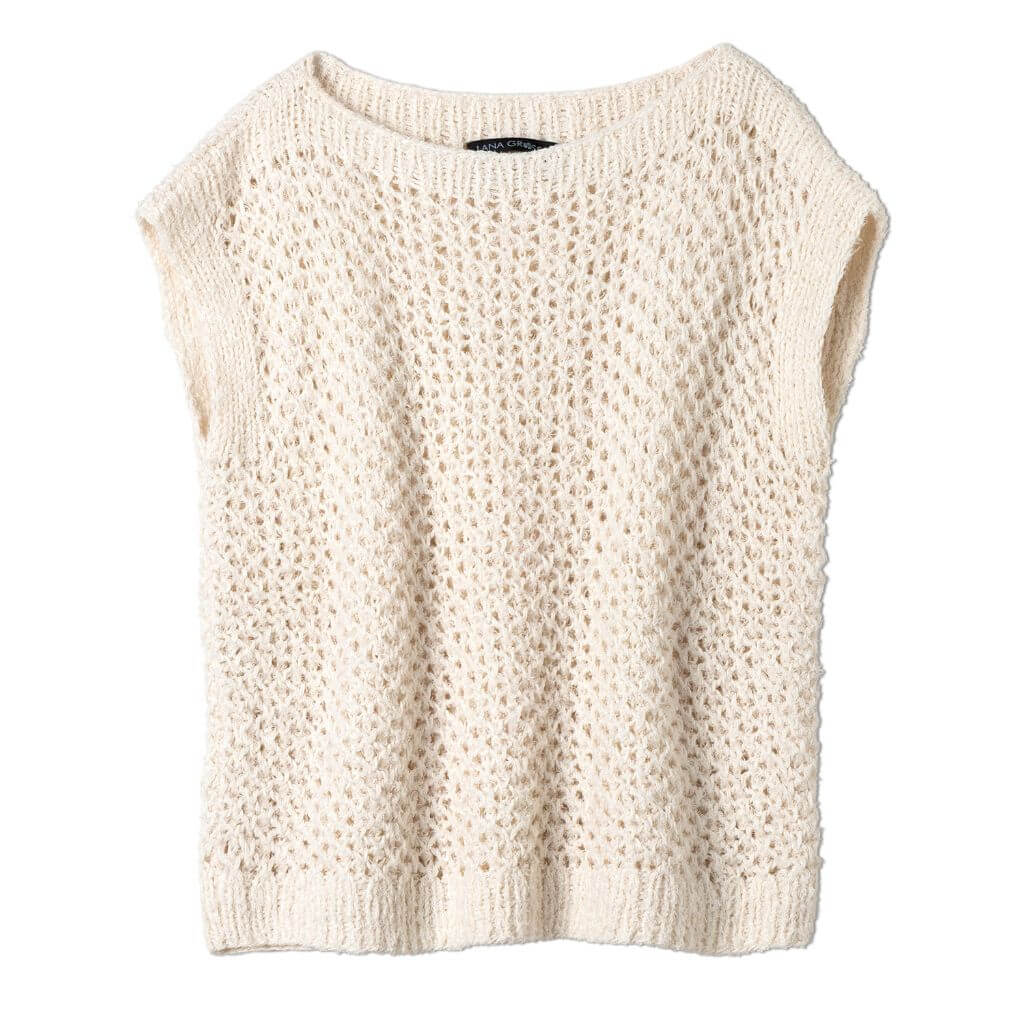 Lana Grossa Pattern Shirt Gitter-Lochmuster Strickanleitung - Lana Grossa (Heft) bei bei bei bei bei bei bei Lieblingsgarn