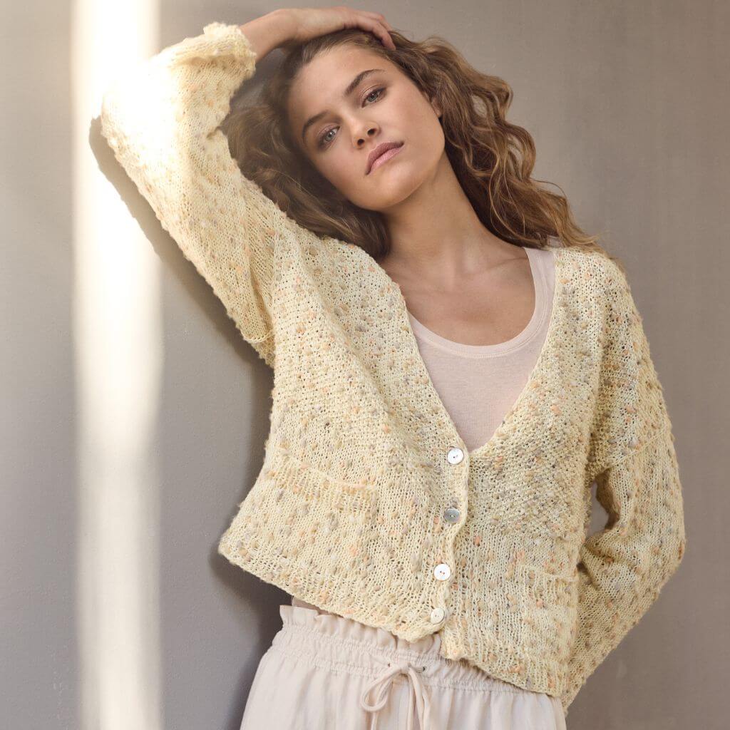 Lana Grossa Pattern Jacke aus reiner Baumwolle Strickanleitung - Lana Grossa (Heft) bei bei bei bei Lieblingsgarn