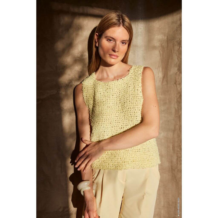 Lana Grossa Pattern Ärmelloses Sommertop Häkelanleitung - Lana Grossa (Heft) bei bei bei bei bei bei bei bei Lieblingsgarn