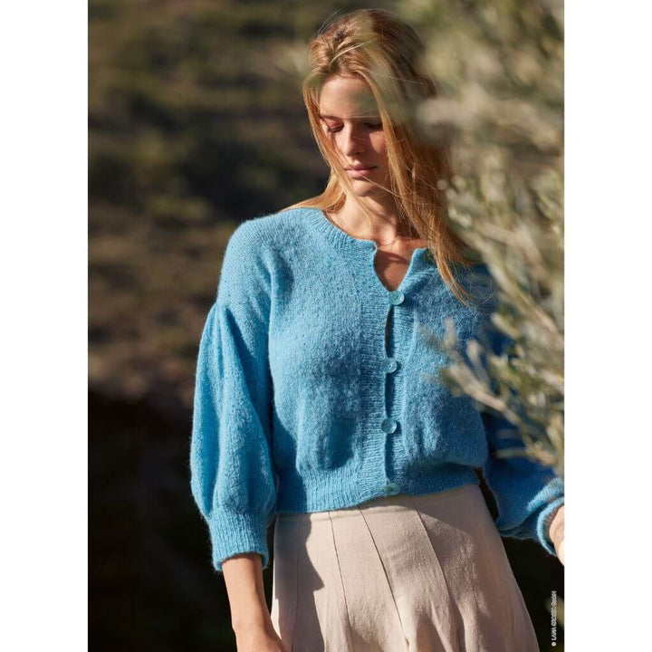 Lana Grossa Pattern Jacke mit Puffärmeln Strickanleitung - Lana Grossa (Heft) bei bei bei bei bei bei bei bei Lieblingsgarn