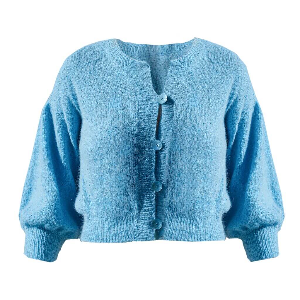 Lana Grossa Pattern Jacke mit Puffärmeln Strickanleitung - Lana Grossa (Heft) bei bei bei bei bei bei bei bei Lieblingsgarn
