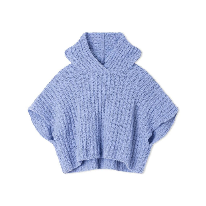 Lana Grossa Hoodie-Pullunder im Patentmuster Strickanleitung – Bild 2 von 3 bei Lieblingsgarn