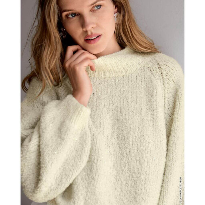Lana Grossa Pattern Raglanpullover mit Bündchen Strickanleitung - Lana Grossa (Heft) bei bei bei bei bei bei Lieblingsgarn