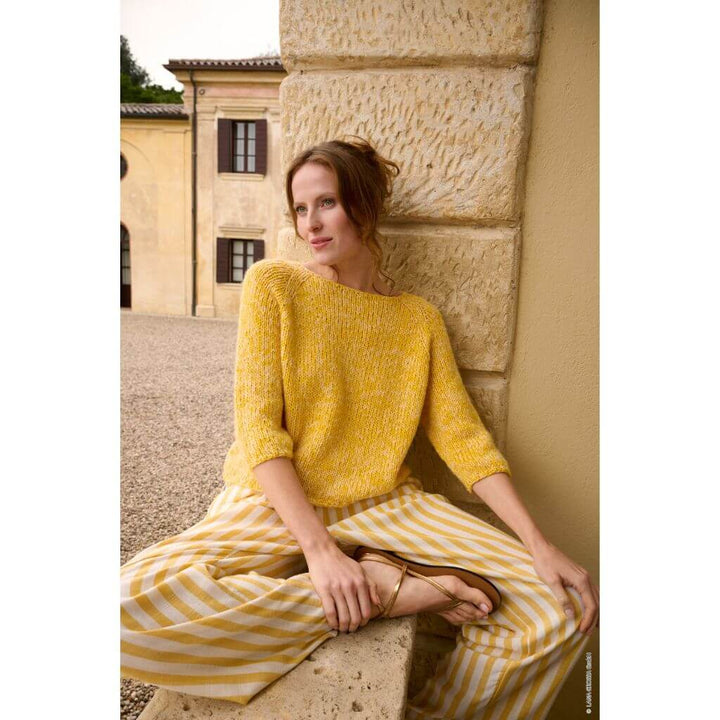 Lana Grossa Pattern Kurzarmpulli mit Raglanpasse Strickanleitung - Lana Grossa (Heft) bei bei bei bei bei Lieblingsgarn