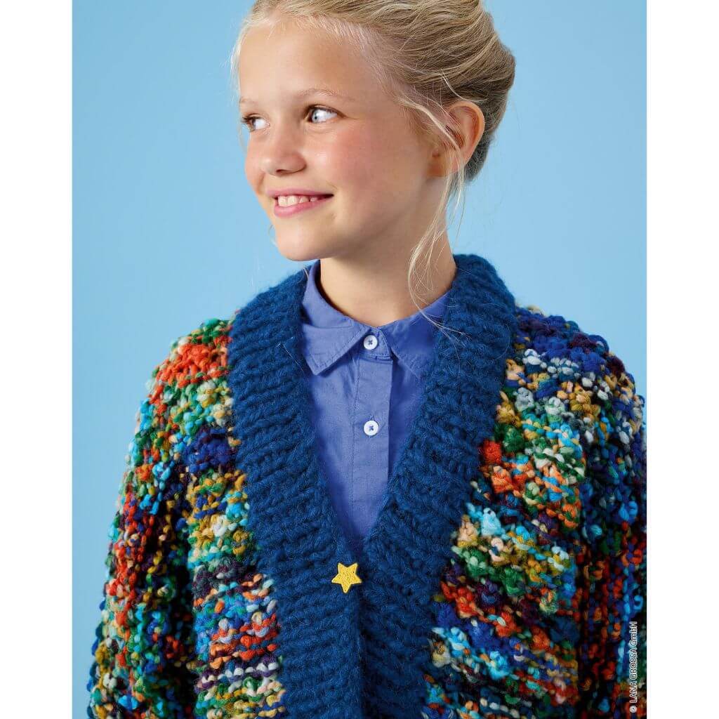Noppenjacke top-down Strickanleitung - Lana Grossa (Heft)