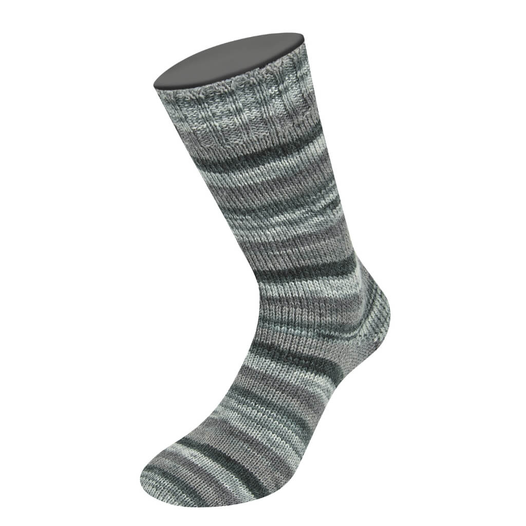 Lana Grossa Meilenweit 100 Alpaca Mix, Farbe 2302 Maus /Hellgrau/Anthrazit/Graubeige/Kieselgra – Alpaka bei Lieblingsgarn