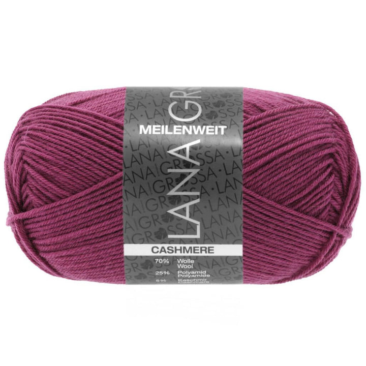 Lana Grossa 52 - Fuchsia Lana Grossa Meilenweit 50 Cashmere Lieblingsgarn