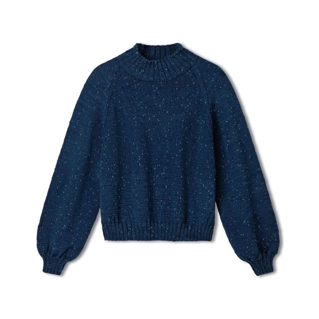 Lana Grossa Pattern Raglanpullover mit Stehkragen Strickanleitung - Lana Grossa (Heft) bei bei bei bei bei bei Lieblingsgarn