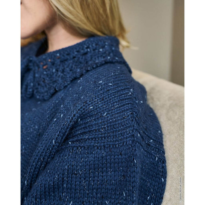 Lana Grossa Pattern Raglanpullover mit Stehkragen Strickanleitung - Lana Grossa (Heft) bei bei bei bei bei bei Lieblingsgarn