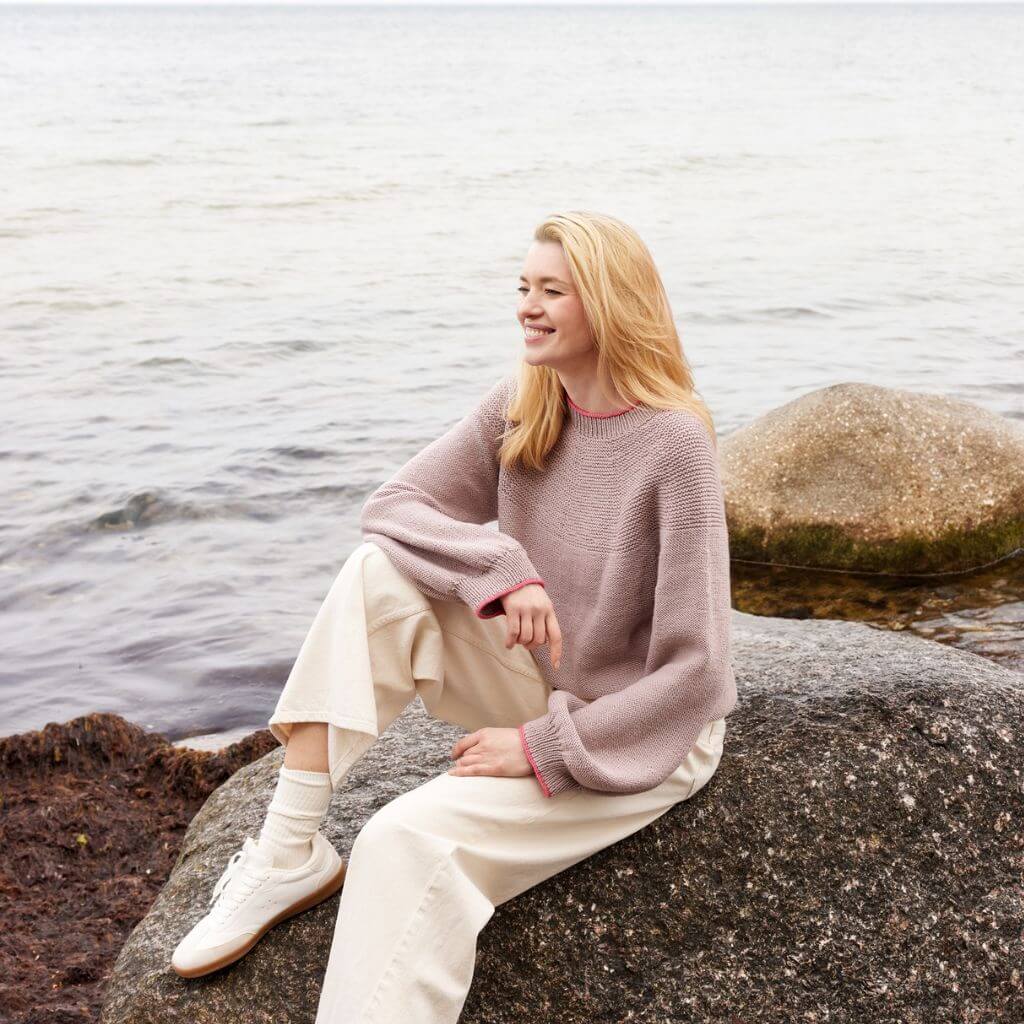 Lana Grossa Top Down Pullover Strickanleitung - Lana Grossa (Heft) bei bei bei bei Lieblingsgarn