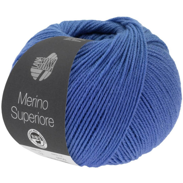 Lana Grossa Merino Superiore, Farbe 31 Kornblume – Merino und Schurwolle bei Lieblingsgarn