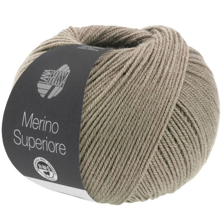 Lana Grossa Merino Superiore, Farbe 44 Taupe – Merino und Schurwolle bei Lieblingsgarn