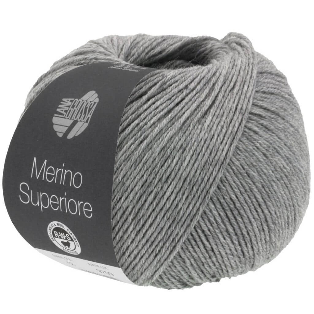 Lana Grossa Merino Superiore, Farbe 5 Hellgrau – Merino und Schurwolle bei Lieblingsgarn