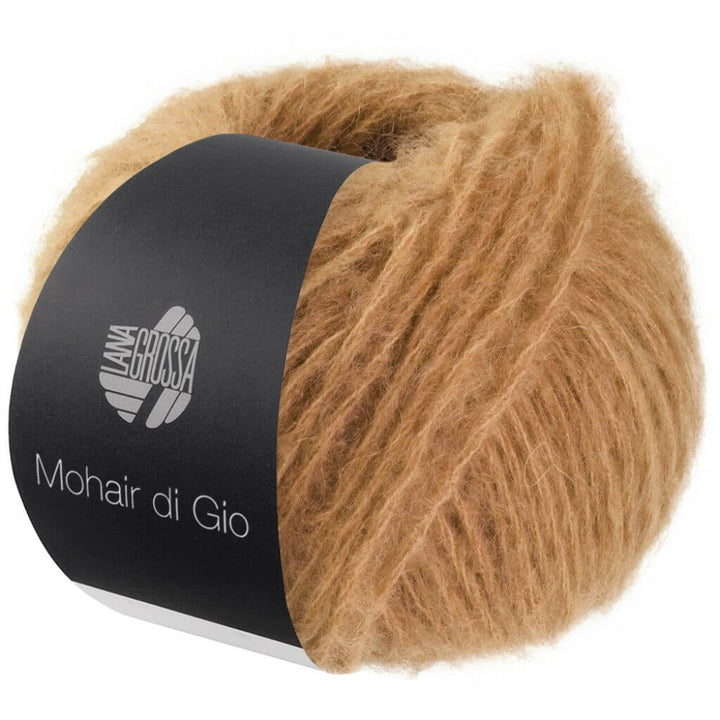 Lana Grossa Mohair Di Gio, Farbe 24 Camel – Merino und Mohair bei Lieblingsgarn