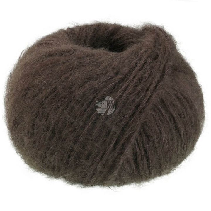 Lana Grossa Mohair Di Gio, Farbe 7 Graubraun – Merino und Mohair bei Lieblingsgarn