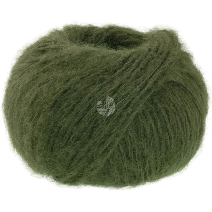 Lana Grossa Mohair Di Gio, Farbe 14 Farngrün – Merino und Mohair bei Lieblingsgarn