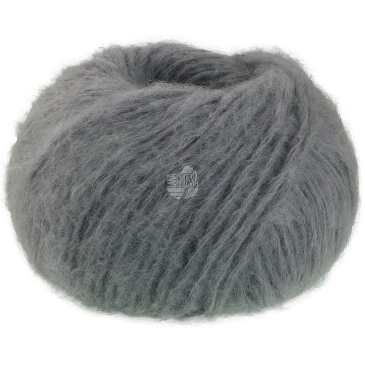 Lana Grossa Mohair Di Gio, Farbe 15 Grau – Merino und Mohair bei Lieblingsgarn