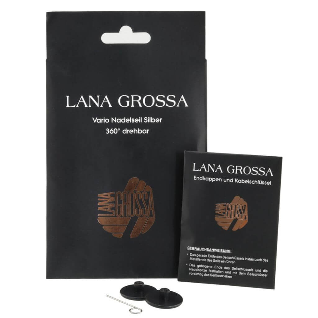 Lana Grossa Nadelseil Vario Stahl drehbar bei bei bei bei bei bei bei bei Lieblingsgarn