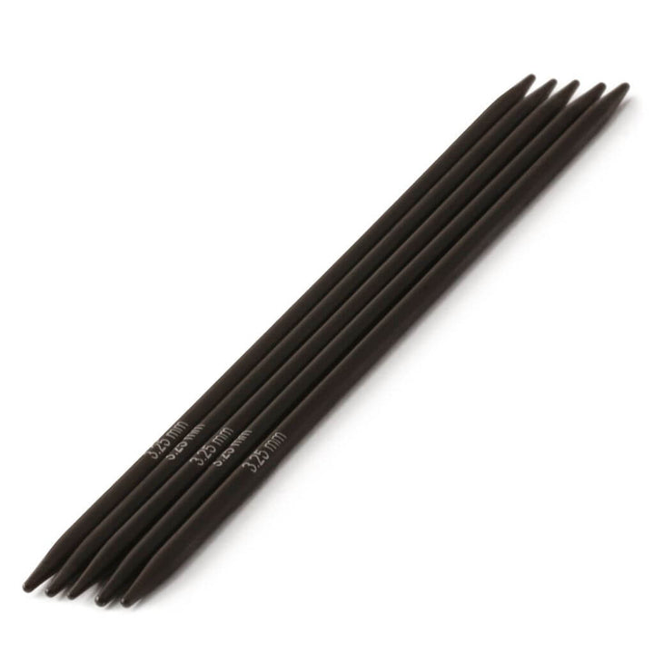 Lana Grossa Strumpfstricknadeln Nera, Farbe 3,25 – Holz bei Lieblingsgarn