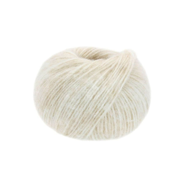Lana Grossa 5 - Rohweiß/Zartbeige Lana Grossa Natural Alpaca Pelo Lieblingsgarn