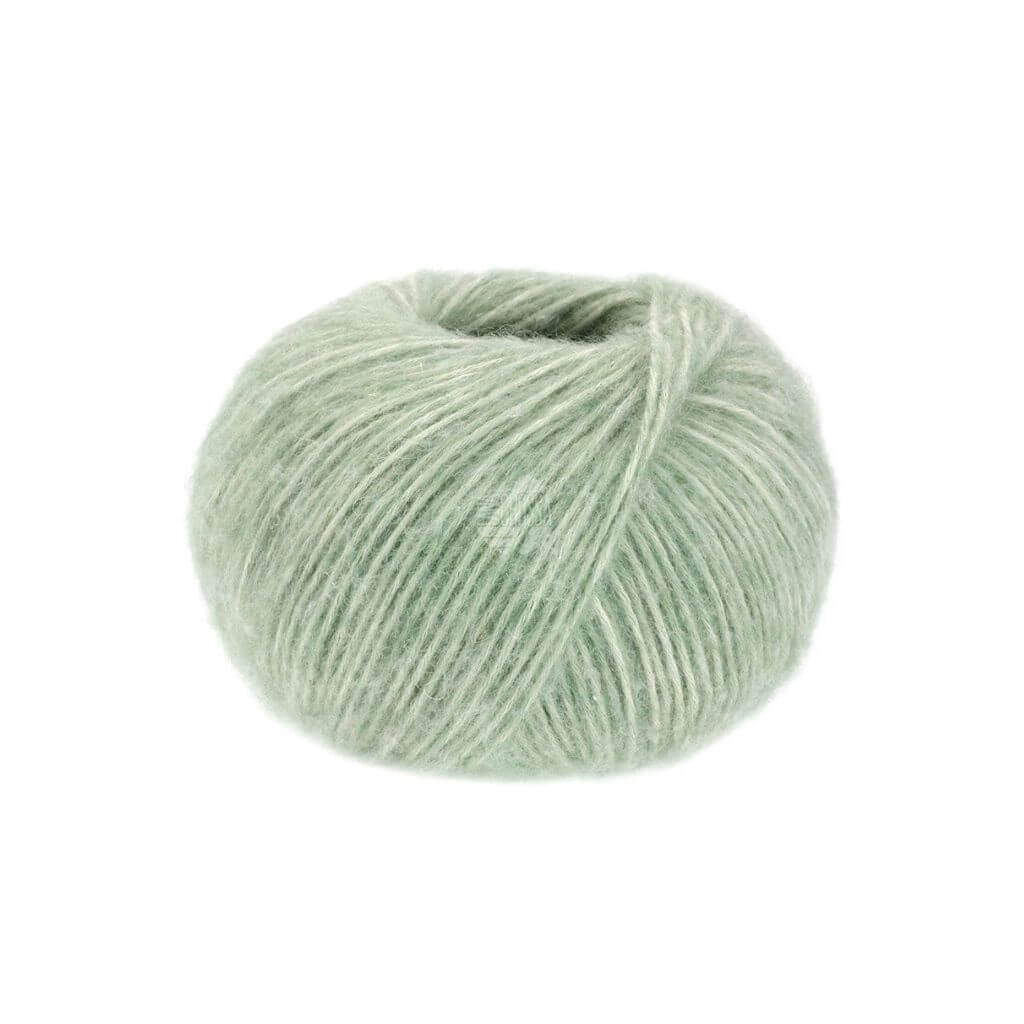 Lana Grossa 14 - Mint meliert Lana Grossa Natural Alpaca Pelo Lieblingsgarn