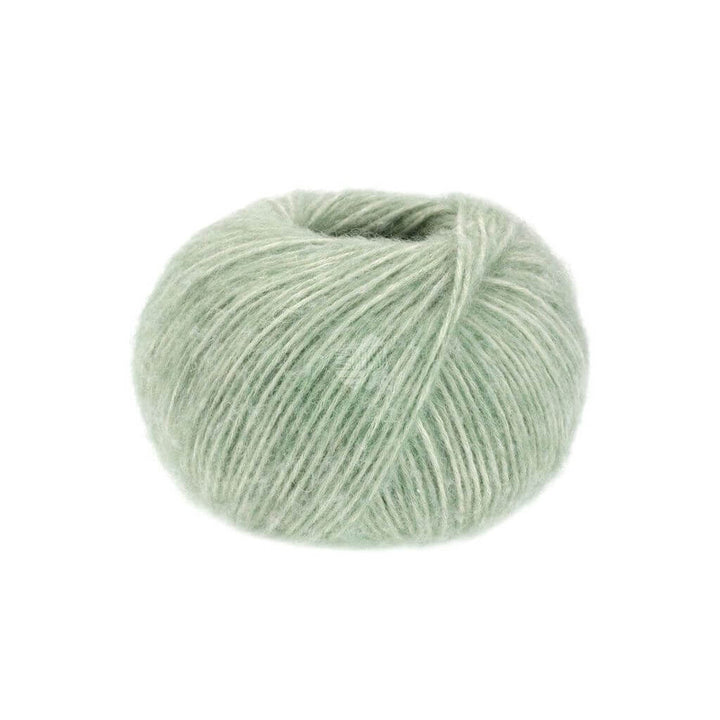 Lana Grossa 14 - Mint meliert Lana Grossa Natural Alpaca Pelo Lieblingsgarn