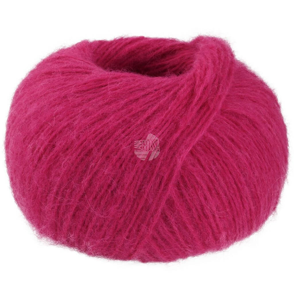 Lana Grossa Nebbia, Farbe 3 Fuchsia – Alpaka und Merino bei Lieblingsgarn