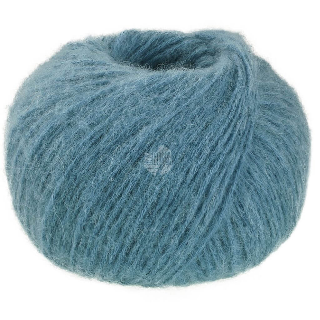 Lana Grossa Nebbia, Farbe 5 Taubenblau – Alpaka und Merino bei Lieblingsgarn
