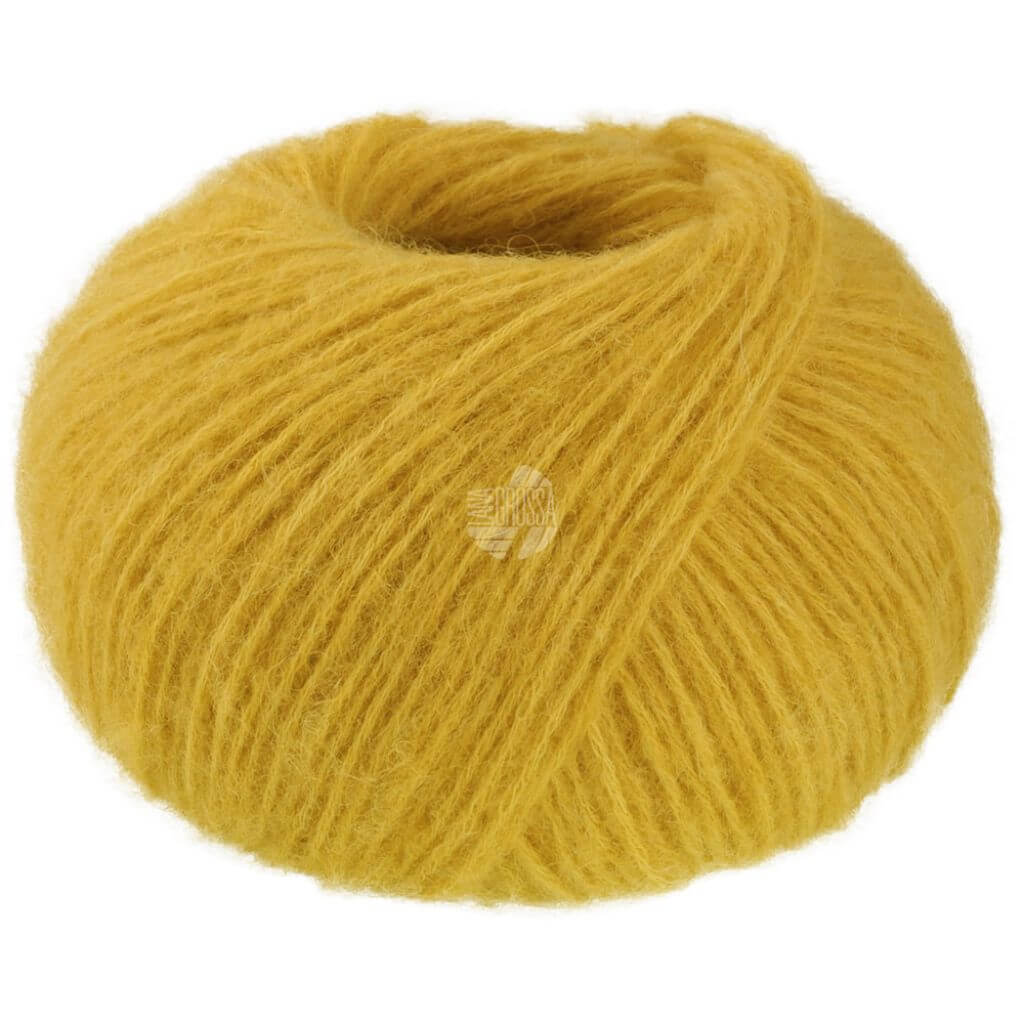 Lana Grossa Nebbia, Farbe 11 Gelb – Alpaka und Merino bei Lieblingsgarn