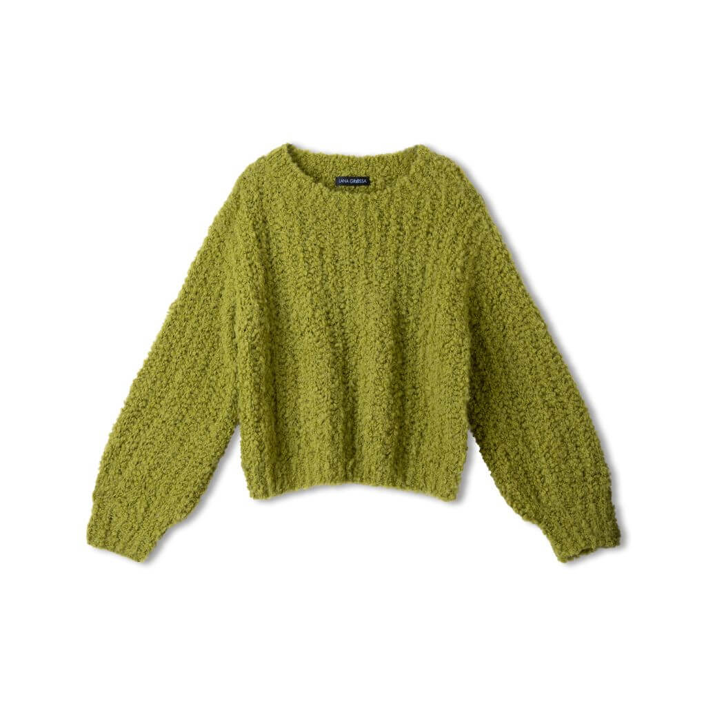 Lana Grossa Pattern Pullover im Patentmuster kurz geschnitten Strickanleitung - Lana Grossa (Heft) bei bei Lieblingsgarn