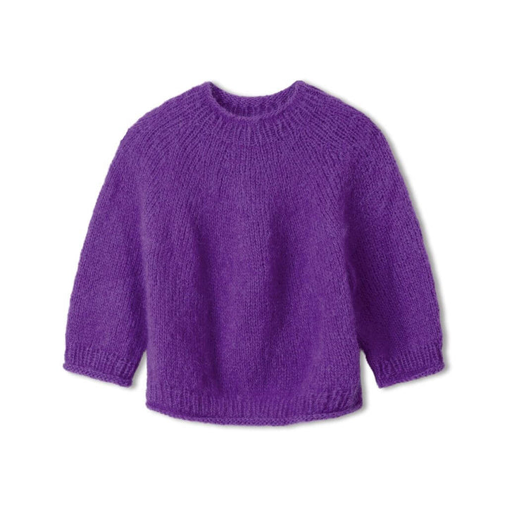 Lana Grossa Pattern Pullover mit Rundpasse Top Down Strickanleitung - Lana Grossa (Heft) bei bei bei bei bei Lieblingsgarn