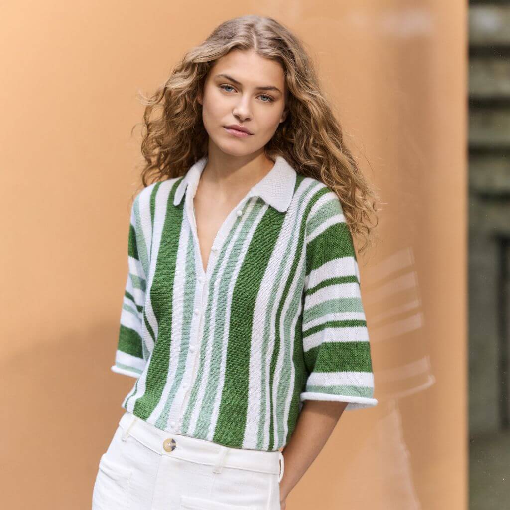 Lana Grossa Pattern Polojacke Strickanleitung - Lana Grossa (Heft) bei bei bei bei Lieblingsgarn