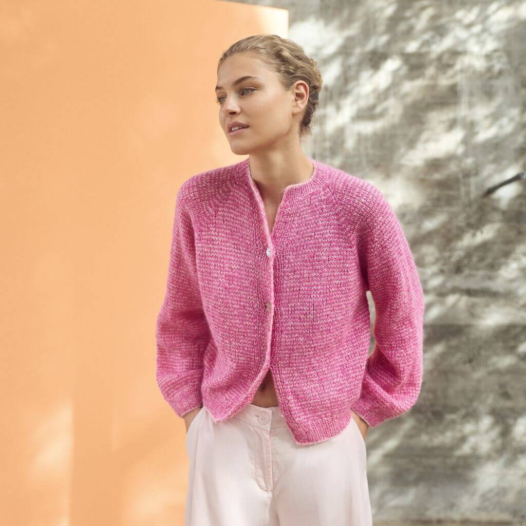 Lana Grossa Pattern Ringel-Jacke Strickanleitung - Lana Grossa (Heft) bei bei bei bei Lieblingsgarn