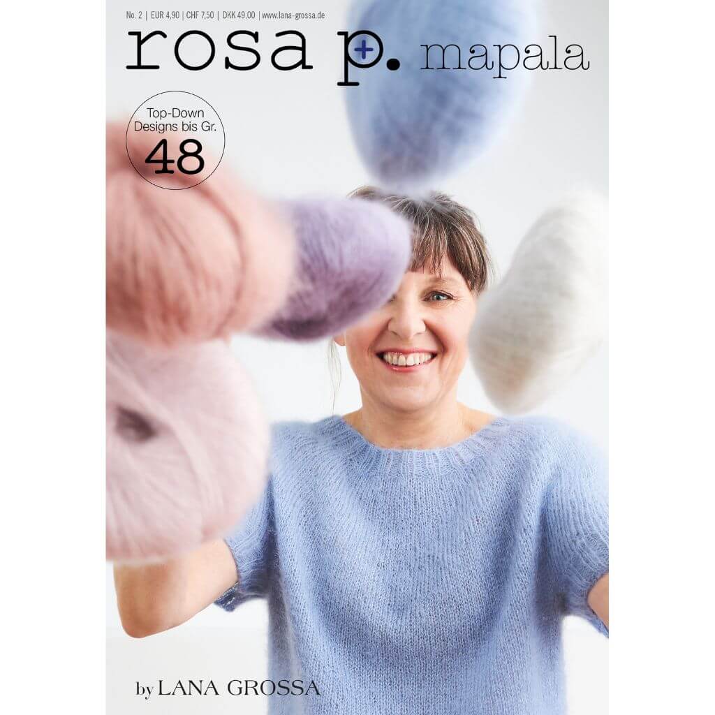 Lana Grossa - rosa p. Nr. 2 Mapala Booklet bei bei bei bei Lieblingsgarn