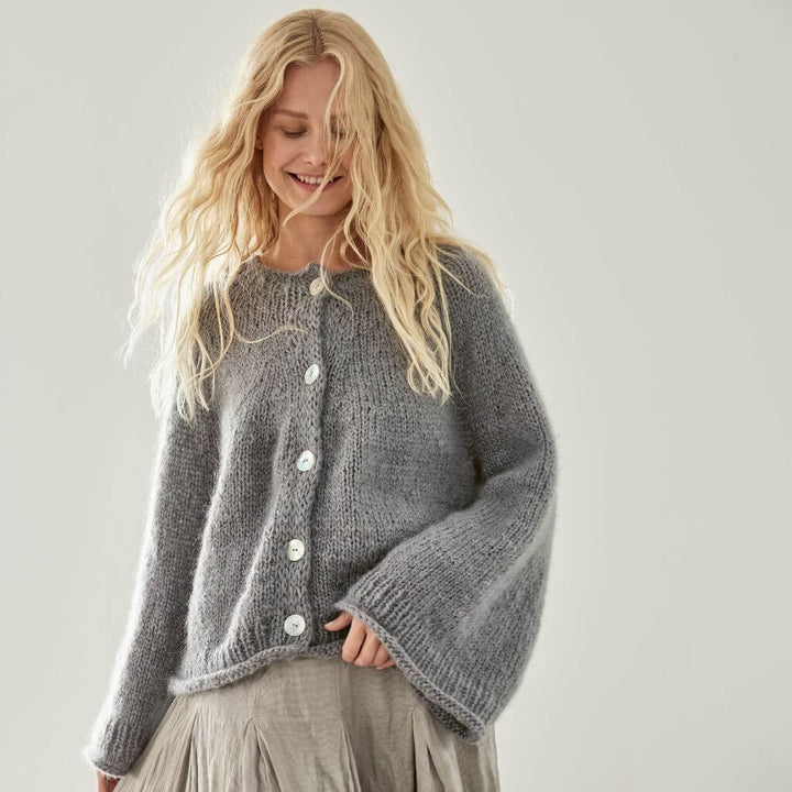 Lana Grossa Rundpassen-Jacke Top-Down Strickanleitung - Lana Grossa (Heft) bei bei bei bei Lieblingsgarn