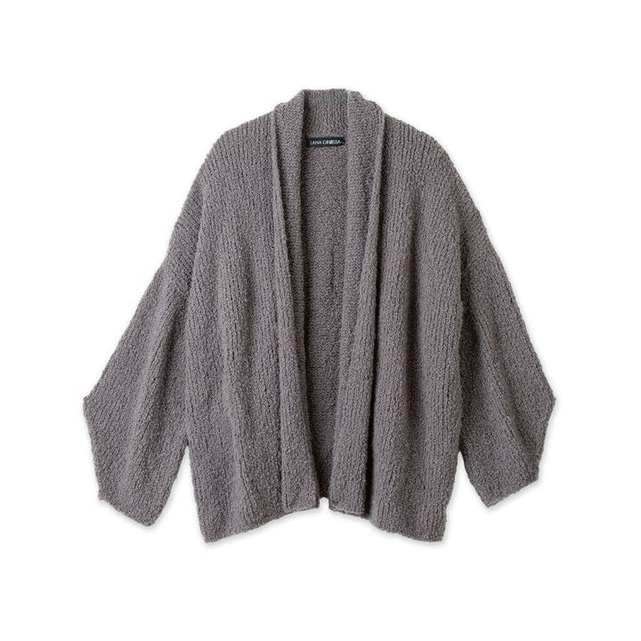 Lana Grossa Pattern Schalkragen-Cardigan Top-Down Strickanleitung - Lana Grossa (Heft) bei bei bei bei bei bei Lieblingsgarn