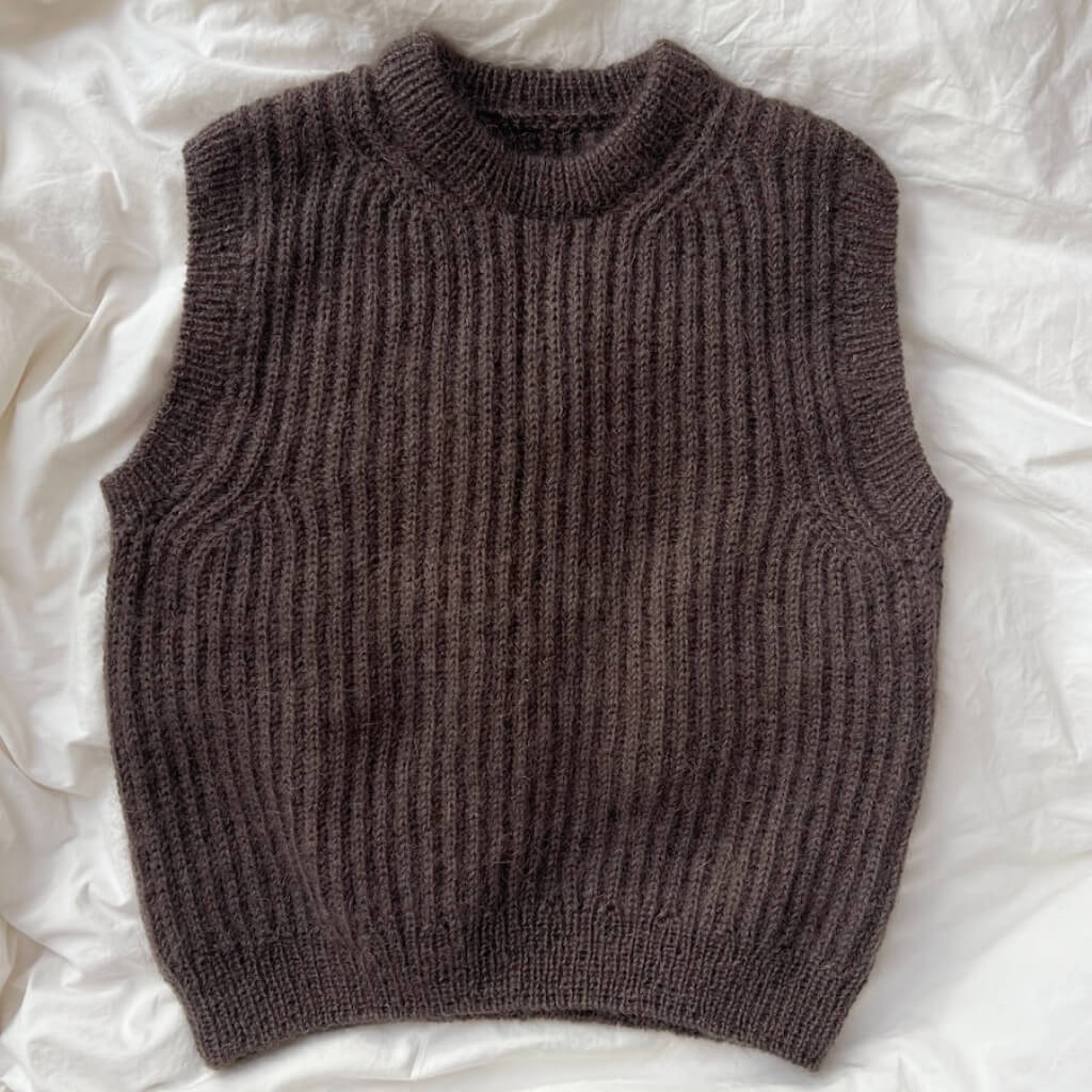 PetiteKnit Pattern Pullunder September Slipover Strickanleitung - PetiteKnit (Heft) bei bei bei bei bei bei bei Lieblingsgarn