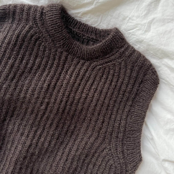 PetiteKnit Pattern Pullunder September Slipover Strickanleitung - PetiteKnit (Heft) bei bei bei bei bei bei bei Lieblingsgarn