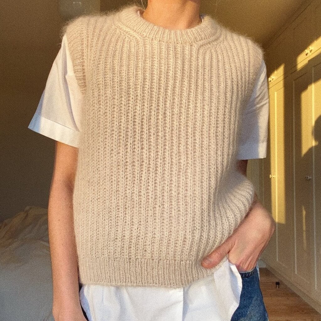 PetiteKnit Pattern Pullunder September Slipover Strickanleitung - PetiteKnit (Heft) bei bei bei bei bei bei bei Lieblingsgarn