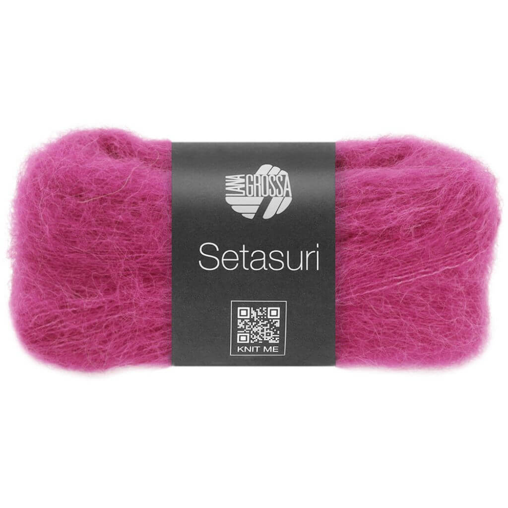 Lana Grossa Setasuri, Farbe 75 Pink – Alpaka und Seide bei Lieblingsgarn