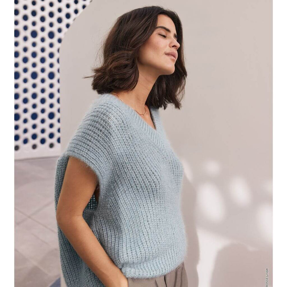 Lana Grossa Pattern Pullunder mit V-Ausschnitt Strickanleitung - Lana Grossa (PDF) Lieblingsgarn