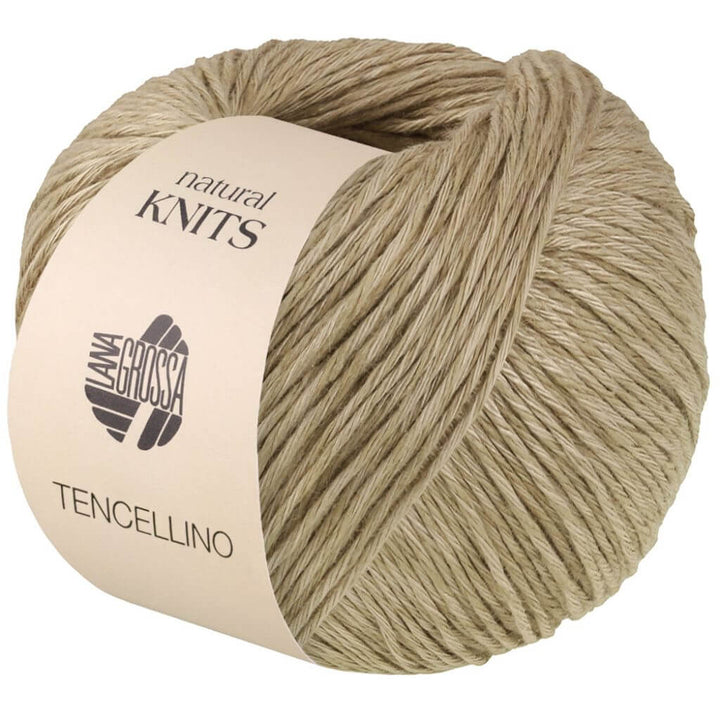 Lana Grossa Tencellino, Farbe 3 Beige – Leinen und Sonstige Naturfasern bei Lieblingsgarn