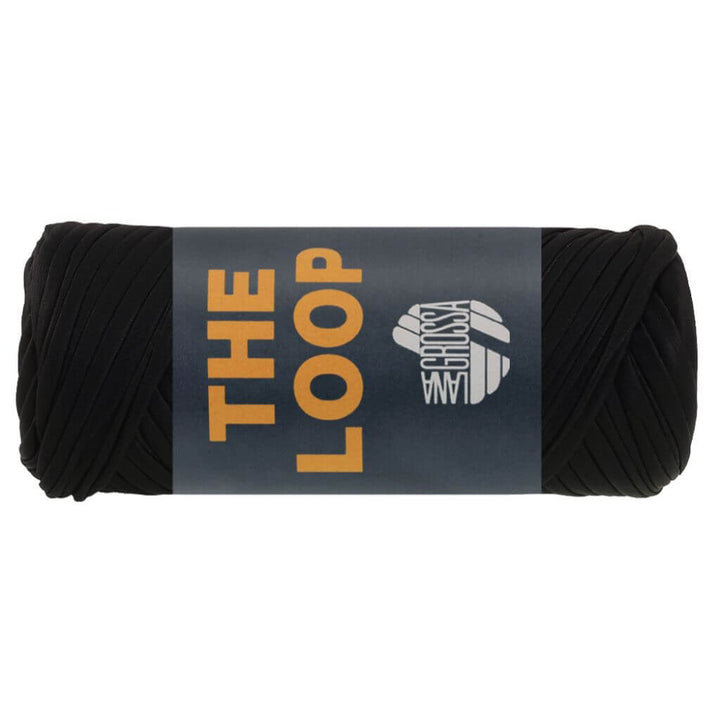 Lana Grossa The Loop, Farbe 12 Schwarz – Synthetik bei Lieblingsgarn