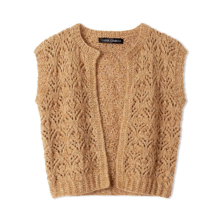 Lana Grossa Pattern Weste Rautenajourmuster Strickanleitung - Lana Grossa (Heft) bei bei bei bei bei bei bei Lieblingsgarn