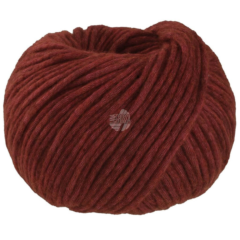 Lana Grossa Winter Softness, Farbe 11 Rostrot – Baumwolle und Merino bei Lieblingsgarn